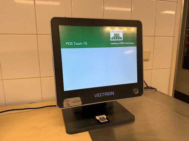 Vectron pos touch 15 touchscreen kassasysteem - afbeelding 2 van  3