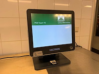 Vectron pos touch 15 touchscreen kassasysteem - afbeelding 2 van  3