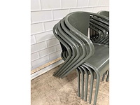 Vedett - stalen stapelbare terrasstoel (9x) - afbeelding 4 van  5