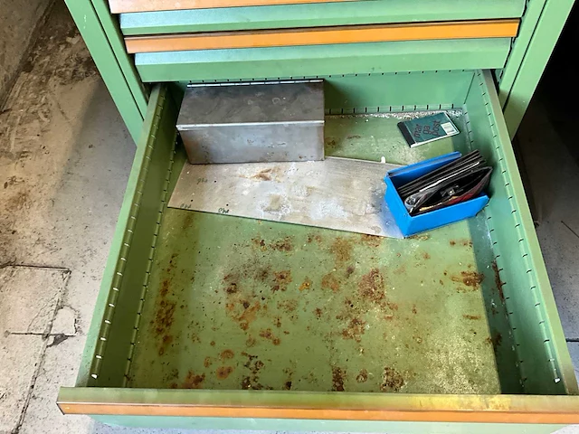 Vedrunka hirth werkplaats kast met inhoud - afbeelding 3 van  3