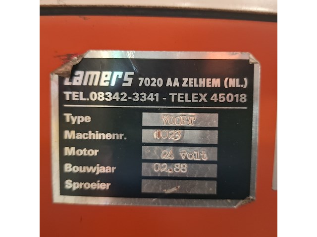 Veegmachine, eureka, 700et, 1988 - afbeelding 5 van  13