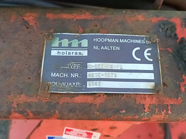 Veegmachine, holaras, h-220-hv-fr, 2002 - afbeelding 10 van  11