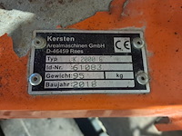 Veegmachine hydraulisch 100cm benzine, kersten, k2000g, 2018 - afbeelding 3 van  17