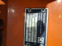 Veegmachine hydraulisch 100cm benzine kersten, k2000g, bouwjaar 2018 - afbeelding 6 van  14