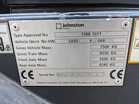 Veegmachine, johnston, cx 400, 2012 - afbeelding 38 van  70