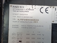Veegmachine ravo, 5-series 540 - 360 cam, euro6, bouwjaar 2019 - afbeelding 19 van  40