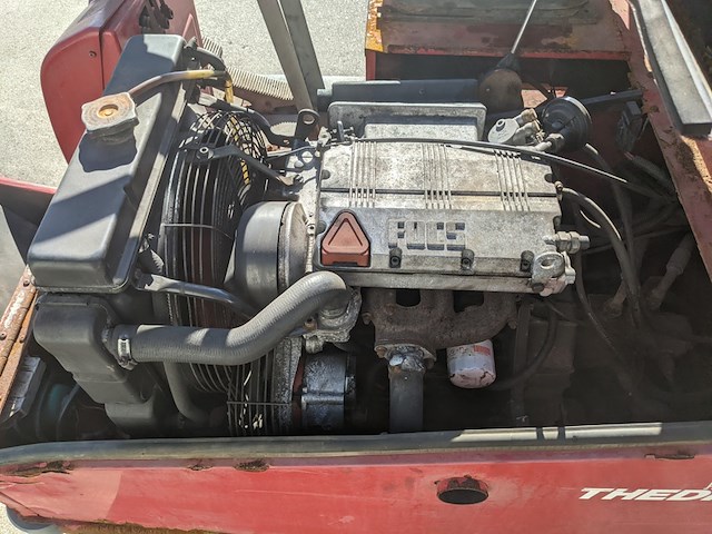 Veegmachine, thedra, super boxer diesel, 2005 - afbeelding 14 van  32