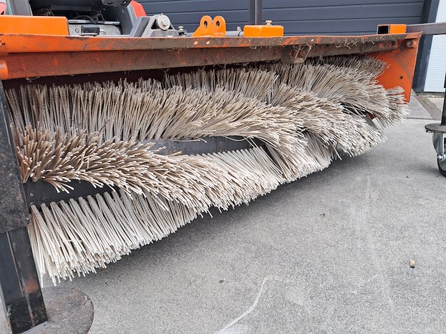 Veegmachine voor front bediening op zitmaaier, kersten, fkm1475, oranje - afbeelding 4 van  17