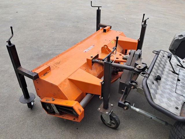 Veegmachine voor front bediening op zitmaaier, kersten, fkm1475, oranje - afbeelding 14 van  17