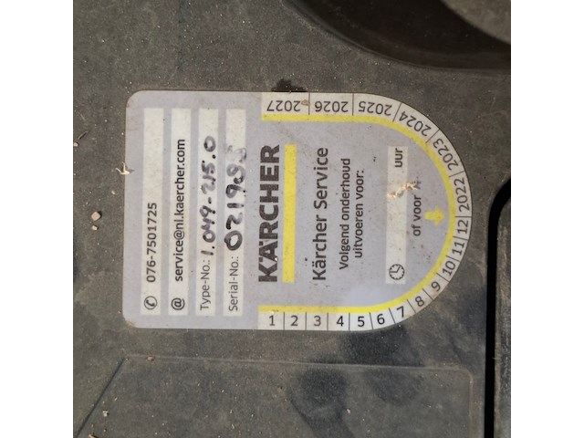 Veegzuigmachine 75cm accu kärcher, km75/40w bp, bouwjaar 2021 - afbeelding 4 van  13