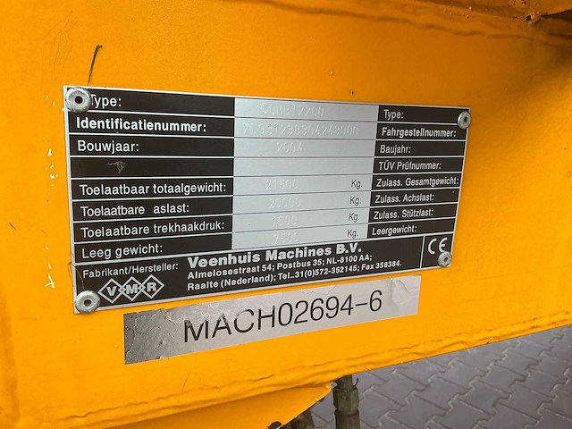 Veenhuis 2200 combi opraapwagen - afbeelding 29 van  36