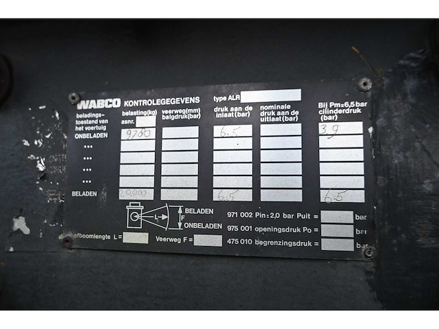 Veenhuis / floor - 25.000/flo 17-28 - mengmesttank met pompen en slangenpakket, lucht geremd. - afbeelding 2 van  25