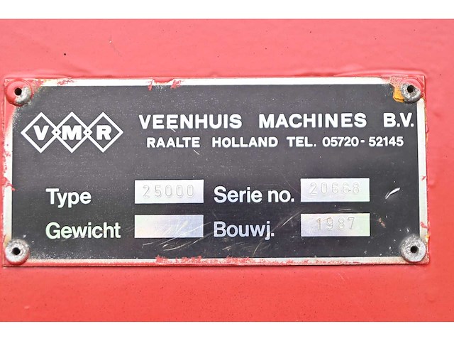 Veenhuis / floor - 25.000/flo 17-28 - mengmesttank met pompen en slangenpakket, lucht geremd. - afbeelding 17 van  25