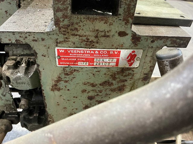 Veenstra - 1978 - doornbuigmachine - afbeelding 2 van  10