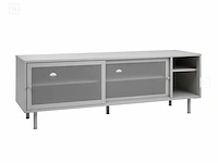 Veep tv lowboard w160cm greige metal