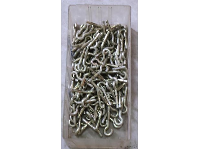 Veerklapplug met haak - partij - afbeelding 1 van  2