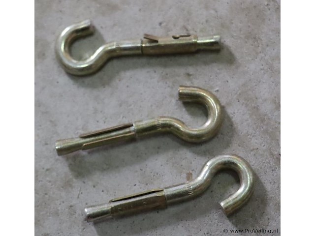 Veerklapplug met haak - partij - afbeelding 2 van  2