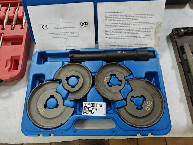 Veerklem voor mercedes, bgs technics, 1136, 2009 - afbeelding 1 van  1