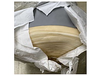 Vega ae biocote leather upholstery grey 3962 32m - afbeelding 2 van  2