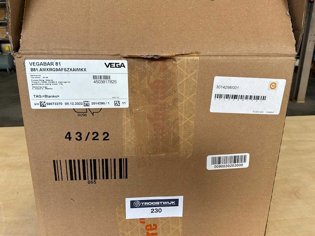 Vega vegabar 81 druksensor - afbeelding 5 van  5