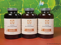 Vegan mushroommix supplement vegan mushroommix - 3 potjes á 180 capsules - afbeelding 1 van  3