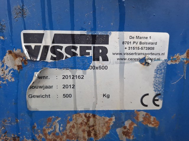 Veger, ceres visser, 2012 - afbeelding 11 van  11