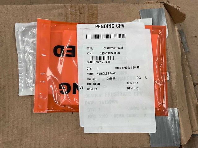 Vehicle brake pads - afbeelding 3 van  3