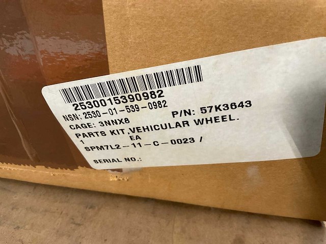 Vehicular wheel parts kit - afbeelding 2 van  4