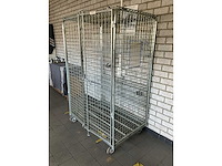 Veiligheids rolcontainer 120x80x85cm - afbeelding 2 van  6