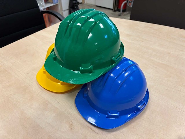 Veiligheids/bouw helm (375x) - afbeelding 2 van  4