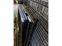Veiligheidsgaaswand ca 10x3 meter v.v. 2 schuifdeuren - afbeelding 3 van  12