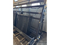 Veiligheidsgaaswand ca 10x3 meter v.v. 2 schuifdeuren - afbeelding 5 van  12