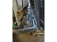 Veiligheidsgaaswand ca 10x3 meter v.v. 2 schuifdeuren - afbeelding 7 van  12