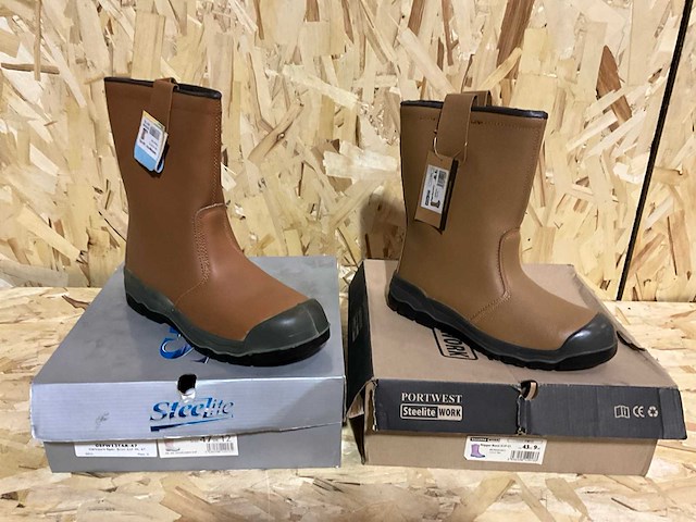 Veiligheidslaarzen (2x) - afbeelding 1 van  3