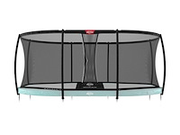Veiligheidsnet, rond berg, deluxe 520, zwart - afbeelding 1 van  4