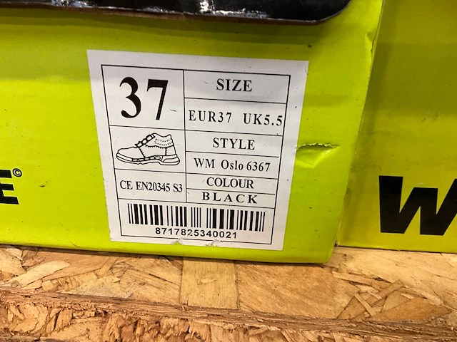 Veiligheidsschoen (5x) - afbeelding 4 van  4