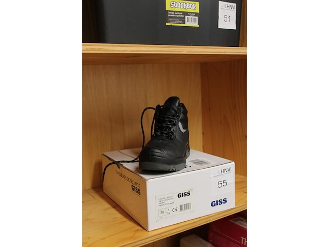 Veiligheidsschoen giss maat 38. - afbeelding 2 van  3