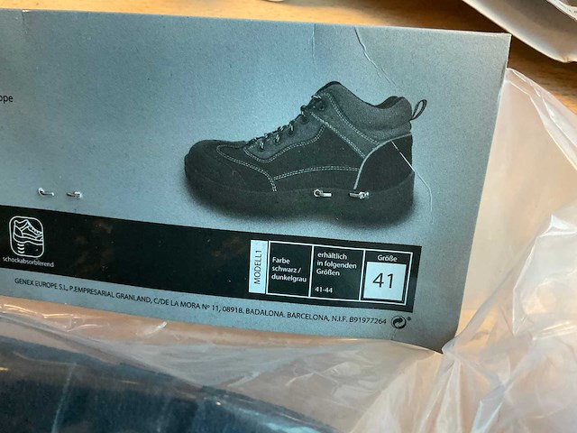 Veiligheidsschoen s3 hoog - afbeelding 1 van  3