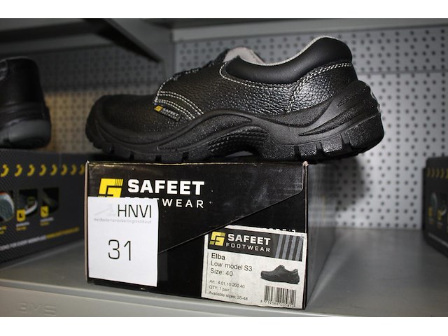 Veiligheidsschoen sweet footwear elba model s3 maat 40 - afbeelding 1 van  2