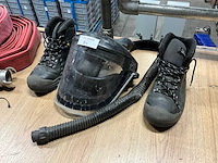 Veiligheidsschoenen & volgelaatsmasker - afbeelding 1 van  5