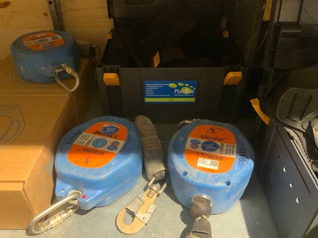 Veiligheidsvalharnas met valstop (4x) - afbeelding 3 van  3