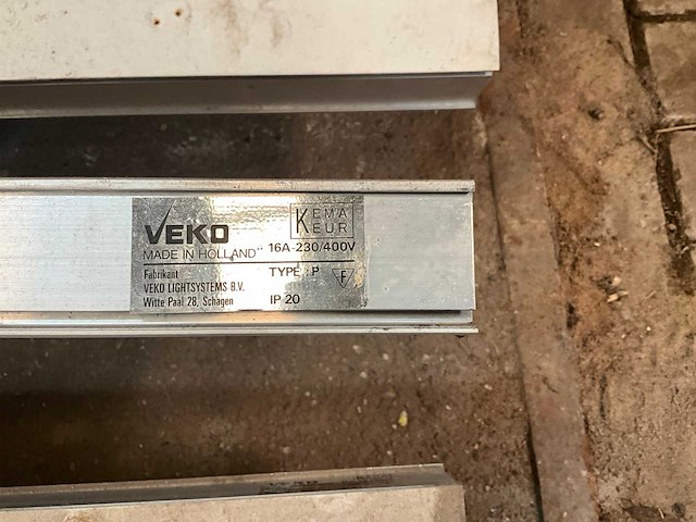 Veko type-p partij lichtlijn-/spanningsrailprofielen - afbeelding 5 van  7