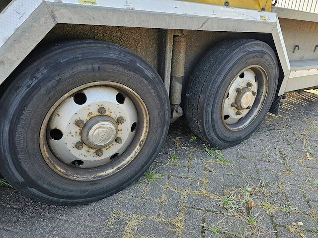 Veldhuizen - be dieplader lage vloer, schuifdak, luchtvering en klep - be oplegger - afbeelding 18 van  19