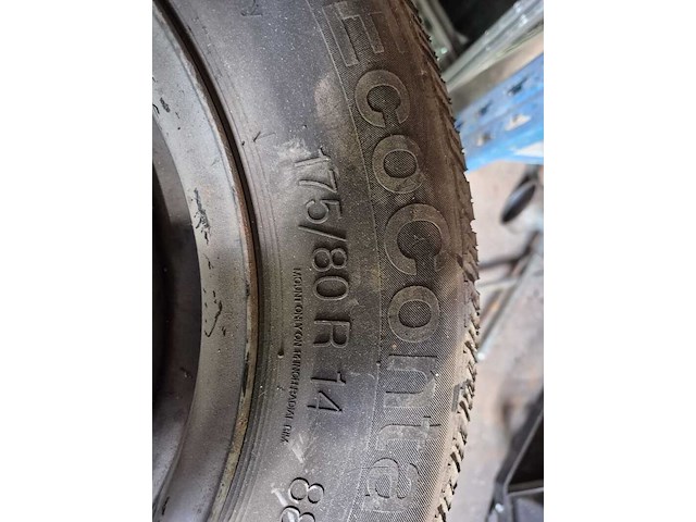 Velg met band, continental, zwart - afbeelding 1 van  3