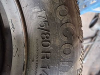 Velg met band, continental, zwart - afbeelding 1 van  3