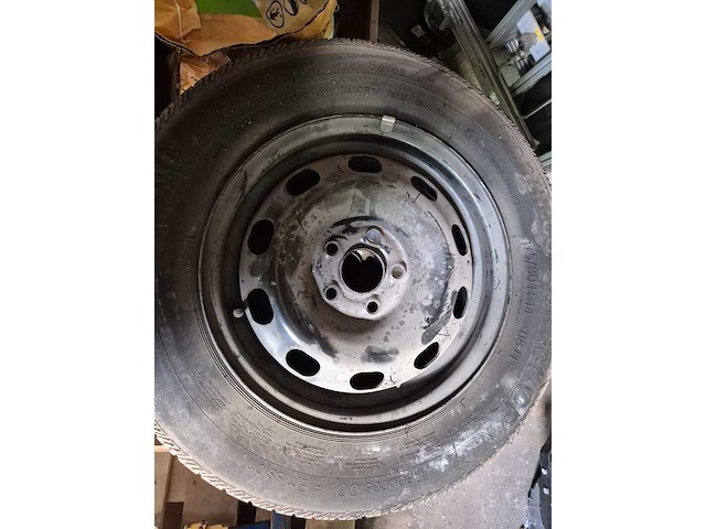 Velg met band, continental, zwart - afbeelding 2 van  3