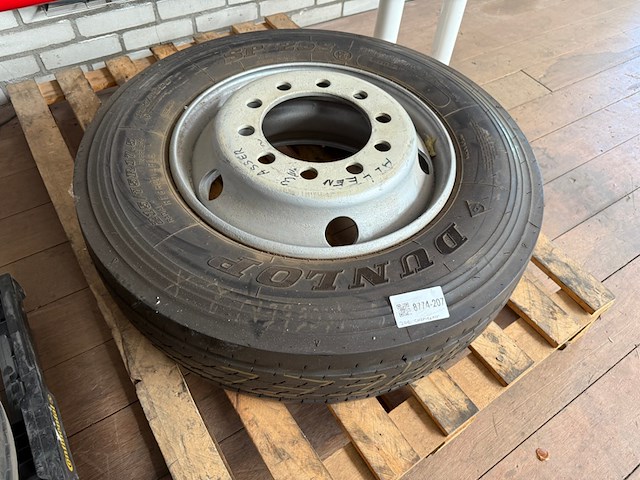 Velg met band / trailerwiel dunlop - afbeelding 1 van  4