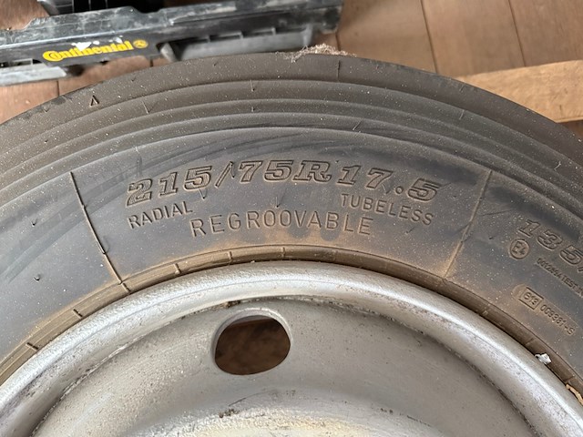 Velg met band / trailerwiel dunlop - afbeelding 4 van  4