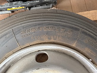 Velg met band / trailerwiel dunlop - afbeelding 4 van  4