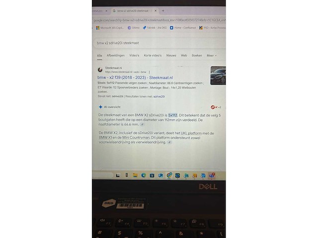 Velgen en banden bmw (4x) - afbeelding 7 van  7